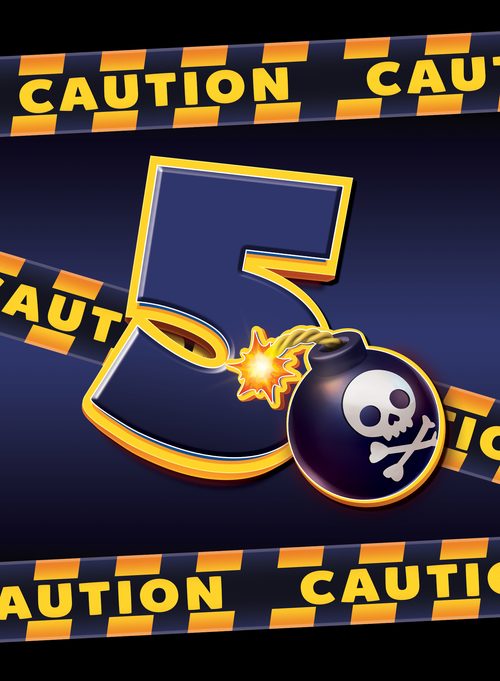 Bomb card from DeFuZion! Wild Dice